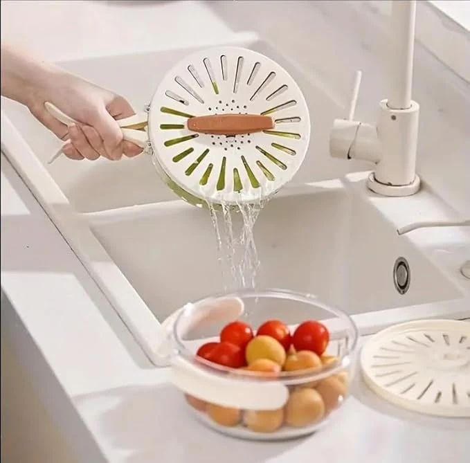 2 in 1 fruit wash and store