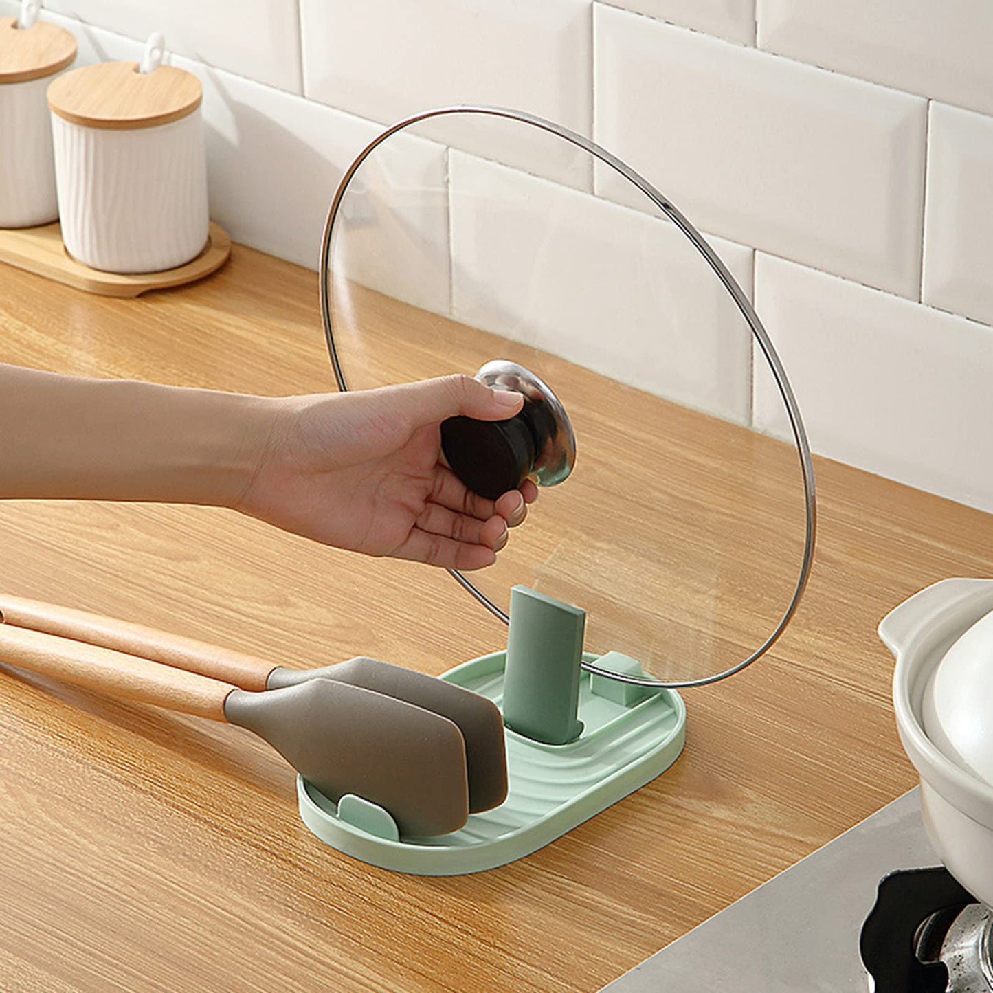 Lid and Spoon Rest